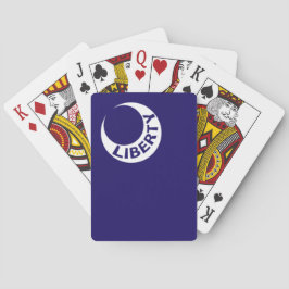 Moultrie-vlag (Liberty) (Amerikaanse geschiedenis) Pokerkaarten
