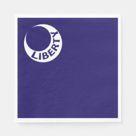 Moultrie-vlag (Liberty) (Amerikaanse geschiedenis) Servet
