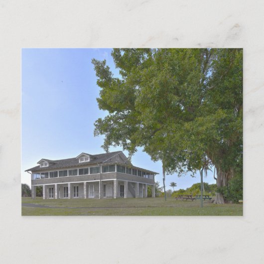 Mound House en Strangler Fig, Florida Briefkaart (Voorkant)