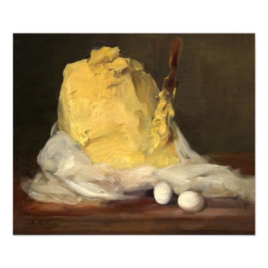 Mound of Butter van Antoine Vollon Foto Afdruk (Voorkant)