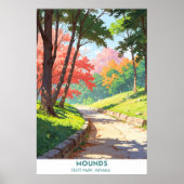 Mounds State Park, Indiana, Verenigde Staten Poster (Voorkant)
