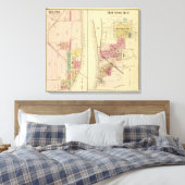 Moundsville, West Virginia Canvas Afdruk (Insitu (Slaapkamer))