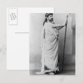 Mounet-Sully as Oedipus in Oedipus Rex Briefkaart (Voorkant / Achterkant)