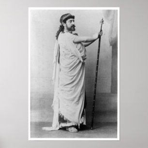 Mounet-Sully as Oedipus in Oedipus Rex Poster
