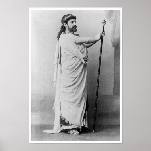 Mounet-Sully as Oedipus in Oedipus Rex Poster (Voorkant)
