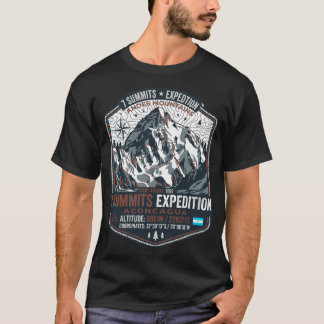 Mount Aconcagua 7 Summits-expedities T-shirt