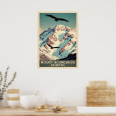 Mount Aconcagua Argentina V04 Poster (Keuken)