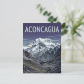 Mount Aconcagua Briefkaart (Staand voorkant)