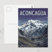 Mount Aconcagua Briefkaart (Voorkant / Achterkant)