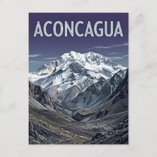 Mount Aconcagua Briefkaart