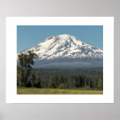 Mount Adams Fotografisch Landschap Poster (Voorkant)