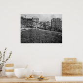 Mount Adams Inclined Railroad in Cincinnati 1905 Poster (Keuken)