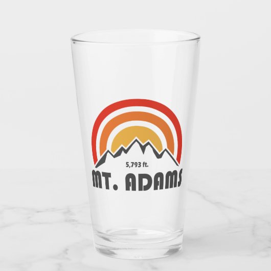 Mount Adams New Hampshire Glas (Voorkant)