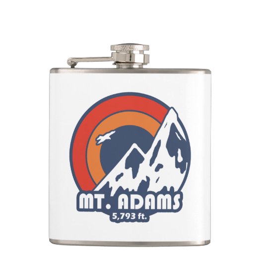 Mount Adams New Hampshire Sun Eagle Heupfles (Voorkant)