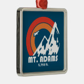 Mount Adams New Hampshire Sun Eagle Metalen Ornament (Rechts)