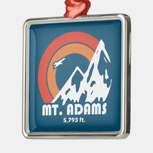 Mount Adams New Hampshire Sun Eagle Metalen Ornament (Links)