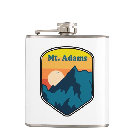 Mount Adams New Hampshire Zonsopgang Heupfles (Voorkant)