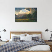 Mount Adams, Washington Canvas Afdruk (Insitu (Slaapkamer))