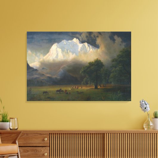 Mount Adams, Washington Canvas Afdruk (Insitu (Woonkamer))