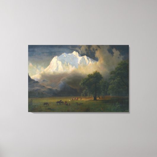 Mount Adams, Washington Canvas Afdruk (Voorkant)