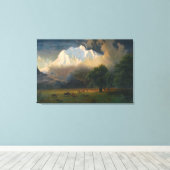 Mount Adams, Washington Canvas Afdruk (Insitu (Houten vloer))