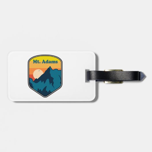 Mount Adams Washington Sunrise Bagagelabel (Achterkant horizontaal)