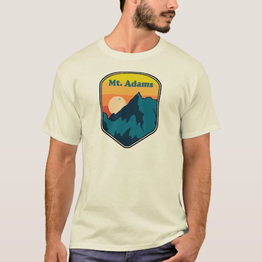 Mount Adams Washington Sunrise T-shirt (Voorkant)