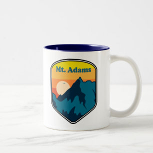 Mount Adams Washington Sunrise Tweekleurige Koffiemok