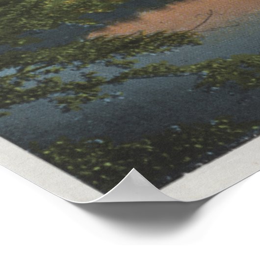 Mount Adams, Washington - Uitzicht van Mountain Poster (Hoek)