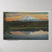 Mount Adams, Washington - Uitzicht van Mountain Poster (Voorkant)