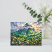Mount Agou Togo Briefkaart (Staand voorkant)