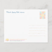 Mount Agung Bali Sunrise Travel Postcard Feestdagenkaart (Achterkant)