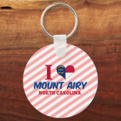 Mount Airy, North Carolina Sleutelhanger (Voorkant)