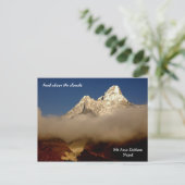 Mount Ama Dablam Briefkaart (Staand voorkant)