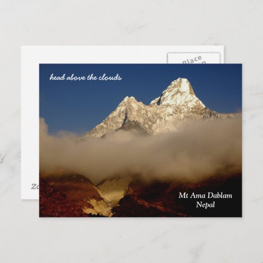 Mount Ama Dablam Briefkaart (Voorkant / Achterkant)