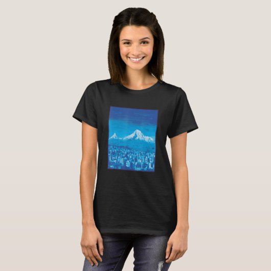Mount Ararat Armenia T-shirt (Voorkant volledig)