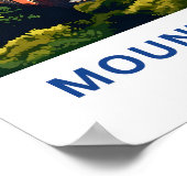 Mount Ararat Turkije Reisprint Poster (Hoek)