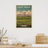 Mount Ararat Turkije V03 Poster (Keuken)
