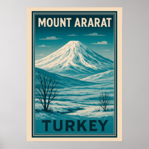 Mount Ararat Turkije V04 Poster