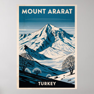 Mount Ararat Turkije V05 Poster