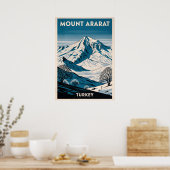 Mount Ararat Turkije V05 Poster (Keuken)