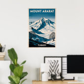 Mount Ararat Turkije V05 Poster (Thuiskantoor)