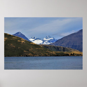 Mount Aspiring en Lake Wanaka Poster