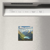 Mount Aspiring National Park Nieuw-Zeeland Reizen Magneet (Insitu (Vaatwasser))