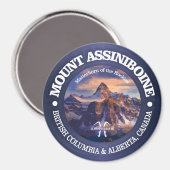 Mount Assiniboine Magneet (Voorkant / Achterkant)