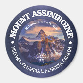 Mount Assiniboine Magneet (Voorkant)