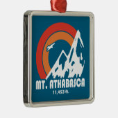 Mount Athabasca Sun Eagle Metalen Ornament (Rechts)