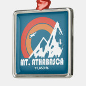 Mount Athabasca Sun Eagle Metalen Ornament (Links)