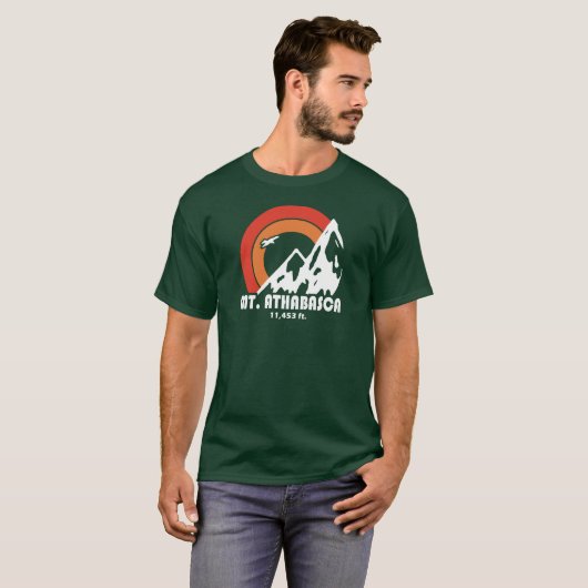 Mount Athabasca Sun Eagle T-shirt (Voorkant volledig)