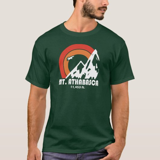 Mount Athabasca Sun Eagle T-shirt (Voorkant)